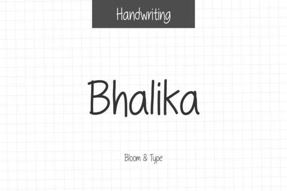 A Close Look at Bhalika: A Warm and Minimalist Font for Editorial Work