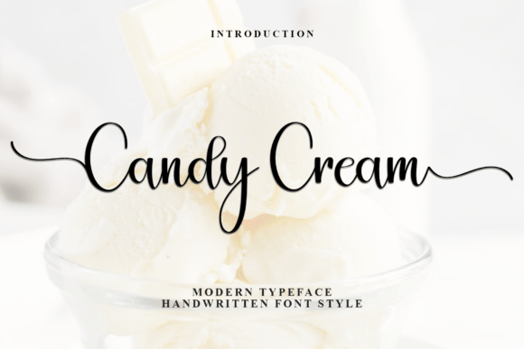 Candy Cream: A Soft Script Font for Creative Makers