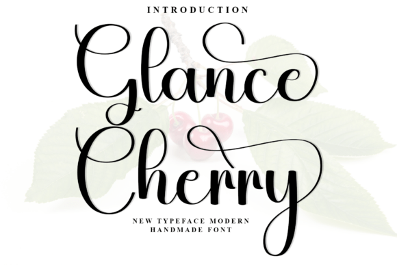 Choosing Glance Cherry as Your Signature Brand Font