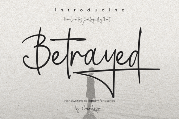 Choosing the Betrayed Font for a Modern Skincare Brand