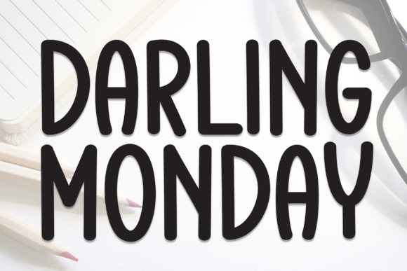 Darling Monday Font: Creating a Relaxed Editorial Atmosphere