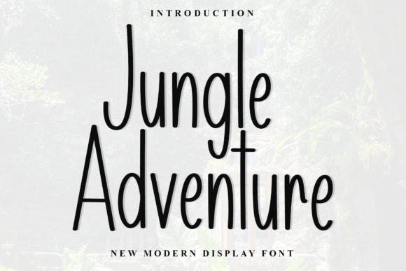 Exploring the Jungle Adventure Font for Creative Branding