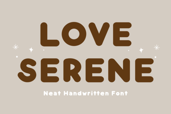 Integrating Love Serene Font into a Real Brand Identity Project