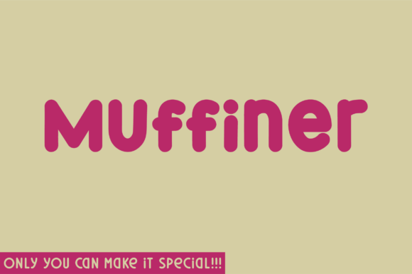 Introducing Muffiner: A Handwritten Font for Authentic Craft Projects