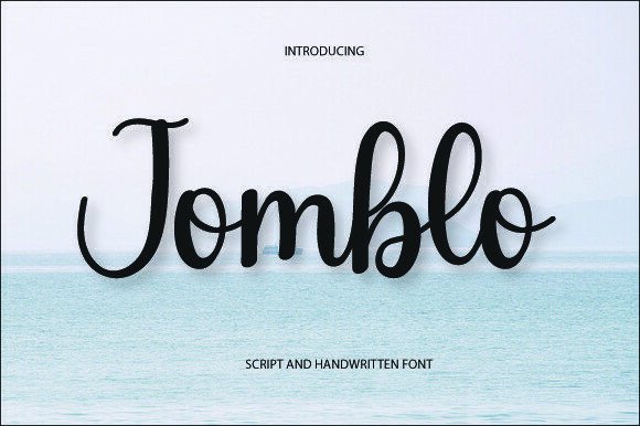 Jomblo: A Friendly Handwritten Font for Modern Campaigns