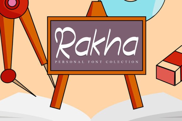 Rakha: An Elegant Font for Crafters and Product Makers