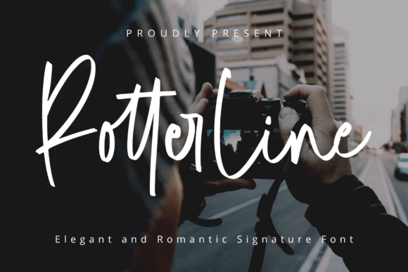Rotterline Font: A Maker's Review of Elegant Handwritten Typography