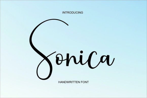 Sonica Font: A Simple Script for Brand Building