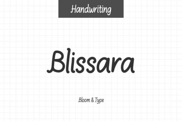 Using Blissara Handwritten Font for Authentic Brand Design
