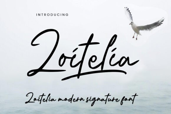 Zoitalia: A Maker's Favorite Casual Signature Font